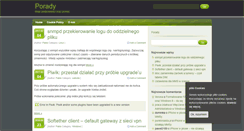 Desktop Screenshot of porady.eu.org