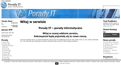 Desktop Screenshot of porady.it