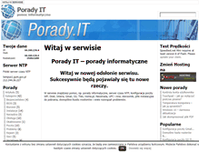 Tablet Screenshot of porady.it
